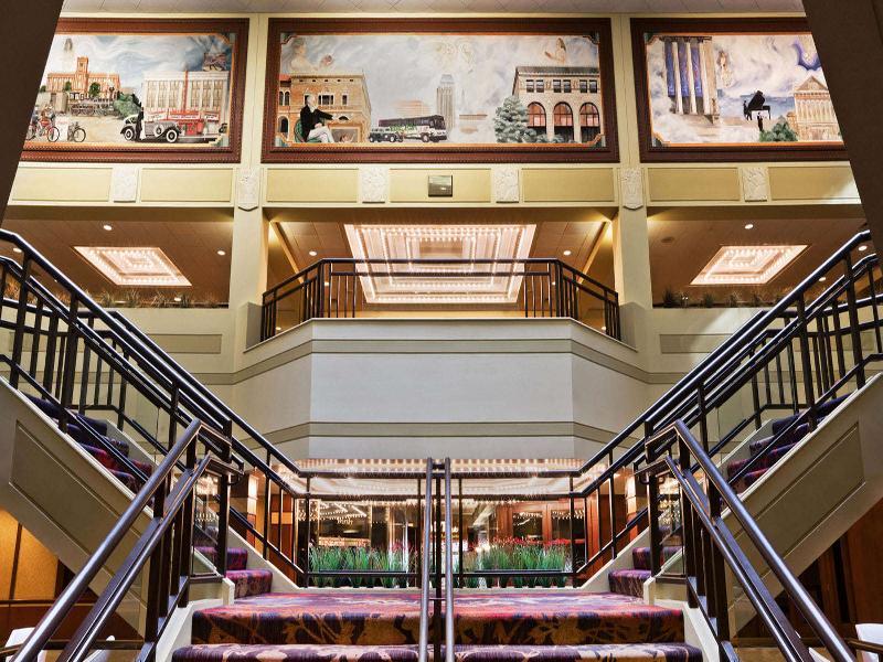 Sheraton Springfield Monarch Place Hotel Exterior foto